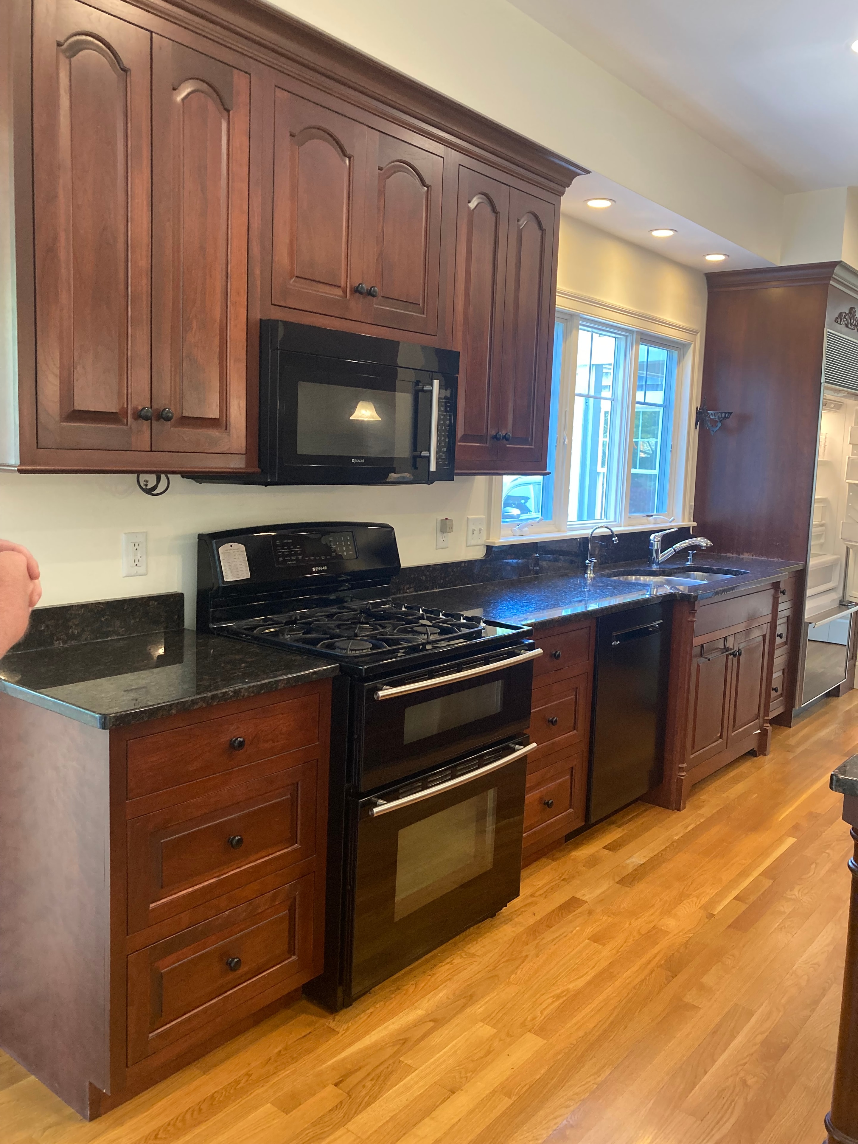 Colonial home, Cape cod MA before cabinet transformation